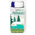 Carolines Treasures Carolines Treasures VHA3003MUK Lets Adventure Glamping Trailer Michelob Ultra Can coolers for Slim Cans VHA3003MUK